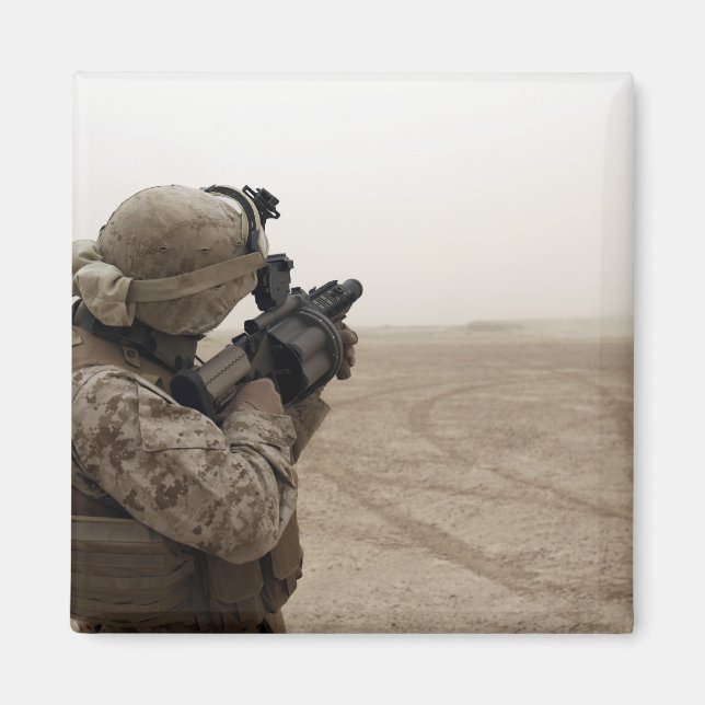 En marin brand i M-32 Magnet (Framsidan)