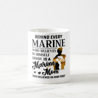 En marin som Tro själv är ett marint Mamma vetera Kaffemugg