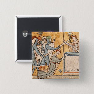 En martyrdom från St Thomas Becket i Tidigt Knapp