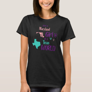 En marylandflicka i Texas World T Shirt