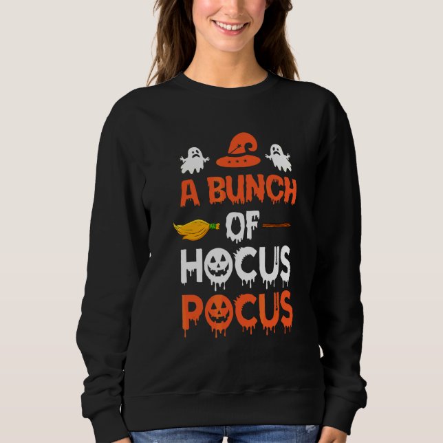 En massa hokus pokus Halloween T Shirt (Framsida)