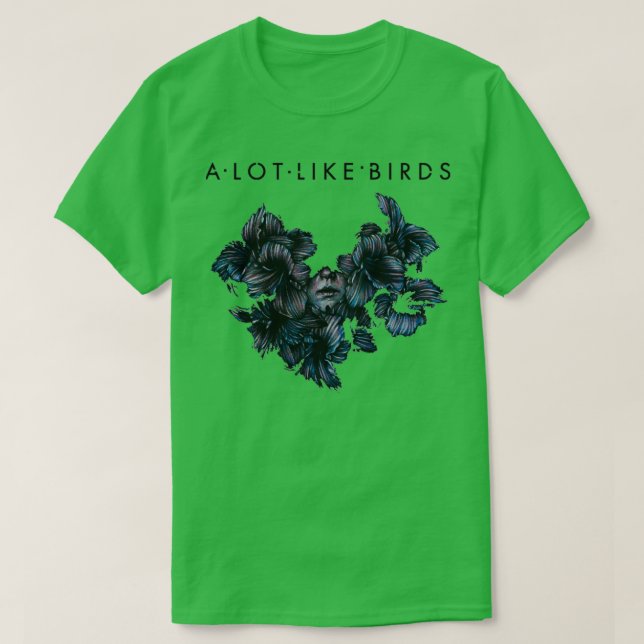 En massa som Birds Black-klassique T Shirt (Design framsida)