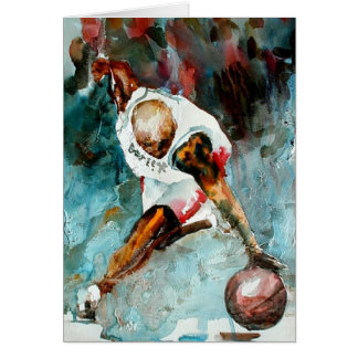 En mästare hjärta hälsningskort