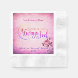 En Matat, alltid Matat - Matchande napkin (Rosa wi Pappersservett