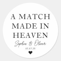 EN MATCH SOM GJORTS I Bröllop Matchar med HJÄRNHjä