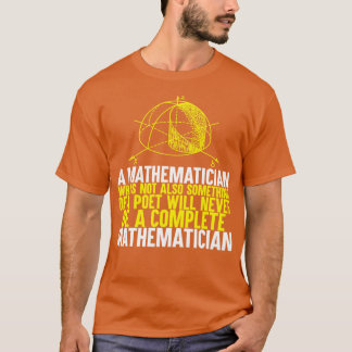 En matematiker som inte heller är något t shirt