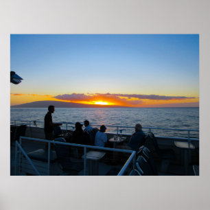 En Maui-middagskryssning poster