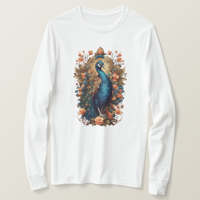 En maximalistisk t-shirt-design med bocken t shirt (Design framsida)