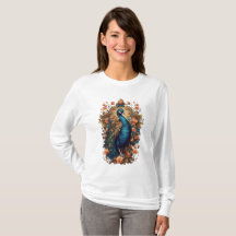 En maximalistisk t-shirt-design med bocken
