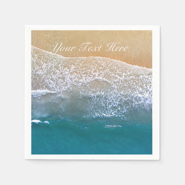 En med Beach Pappersservett (Framsidan)