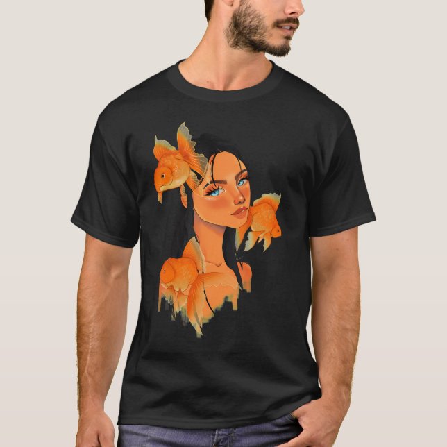 En med fiskarna t shirt (Framsida)