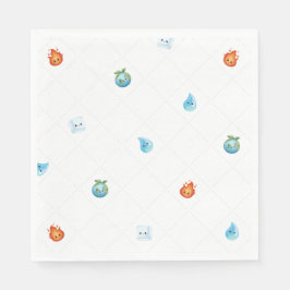 En med Inslag första födelsedag Pappersservett