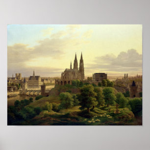 En medeltida stad 1830, 1830 poster