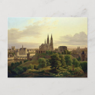 En medeltida stad 1830, 1830 vykort