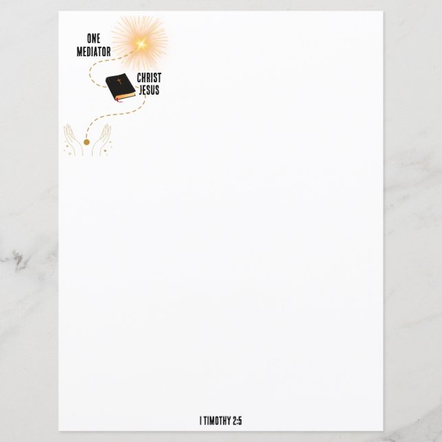 En Mediator Christian Stationery (Framsida)