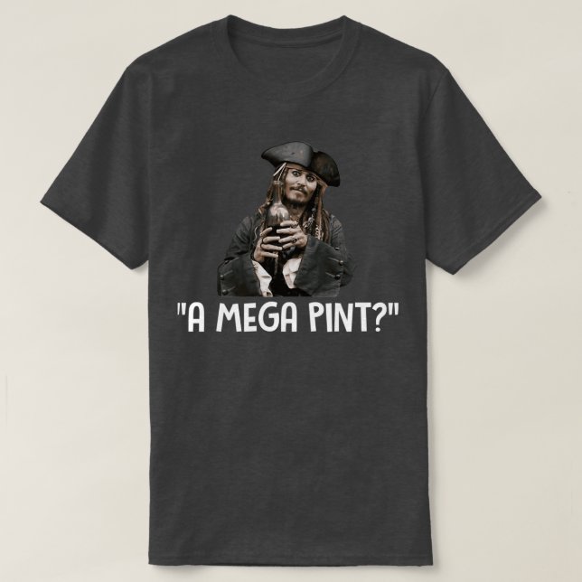 En Megapixpint, Vin t T Shirt (Design framsida)