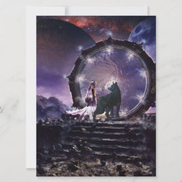 En mejerifisk och en mörk varg kort