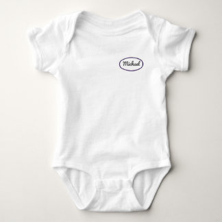 En mekaniker i baby för Michael! Tee Shirt