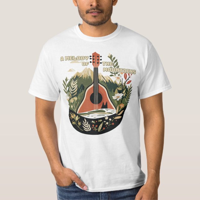 En melod från bergen t shirt (Framsida)