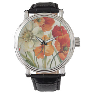 En melodi av vallmor armbandsur
