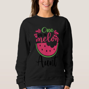 En melonmoster tante vattenmelon sommarlov t shirt