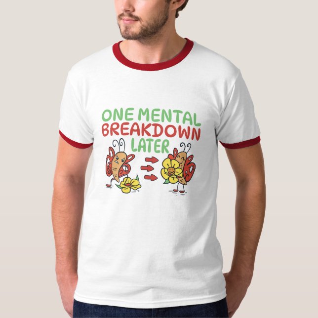 EN MENTAL UPPDELNING SENARE T SHIRT (Framsida)