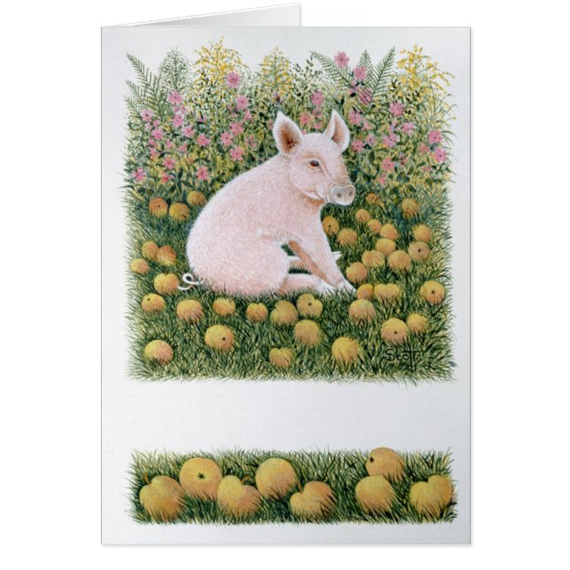 En mer Apple Hälsningskort (Framsidan)