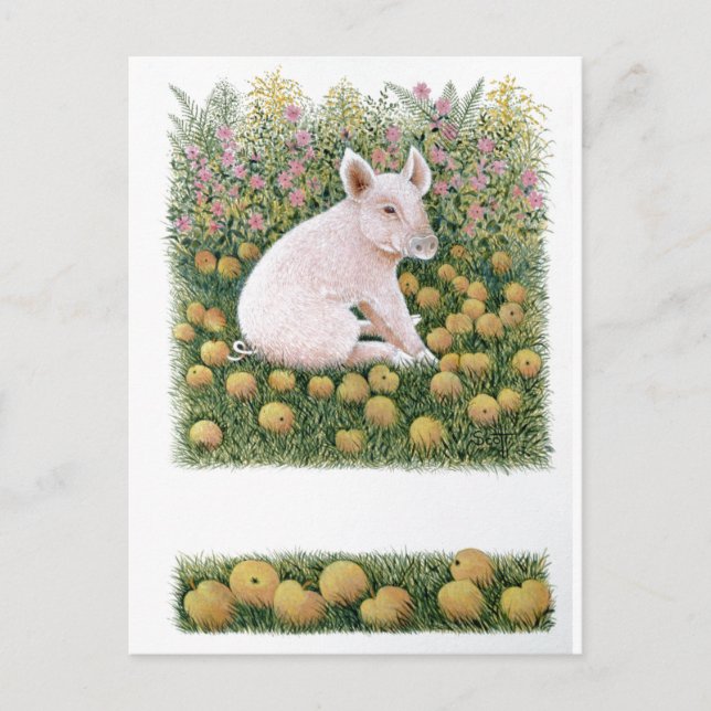 En mer Apple Vykort (Framsida)