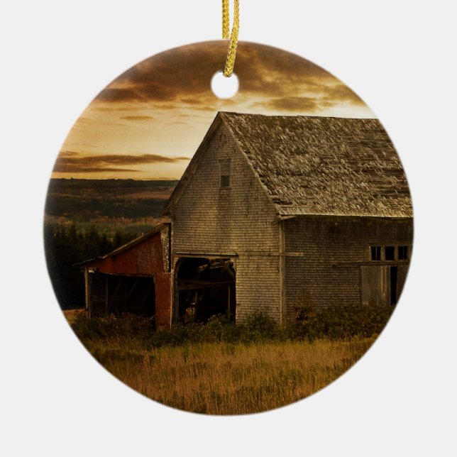 En mer dag julgransprydnad keramik (Framsidan)