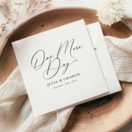 En mer daglig repetitionsdag för Eleganten Modern Pappersservett