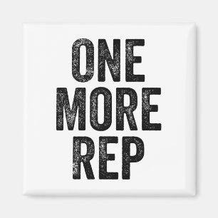 En mer rep Gym Weightlifter BodyBuilder Magnet