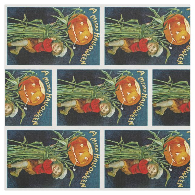 En Merry Halloween Tyg (Provkarta)