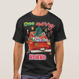 En Merry Nonno Julgran Lastbil Sweater Ugly T Shirt