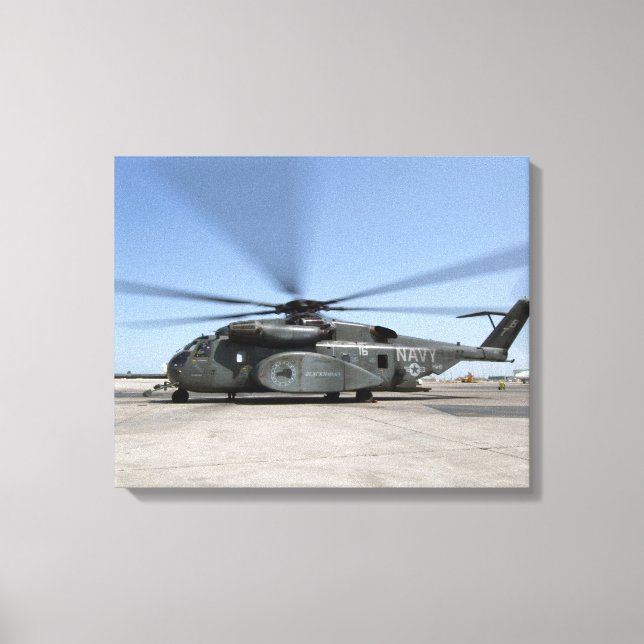 En MH-53E Sea Dragon-helikopter Canvastryck (Framsida)
