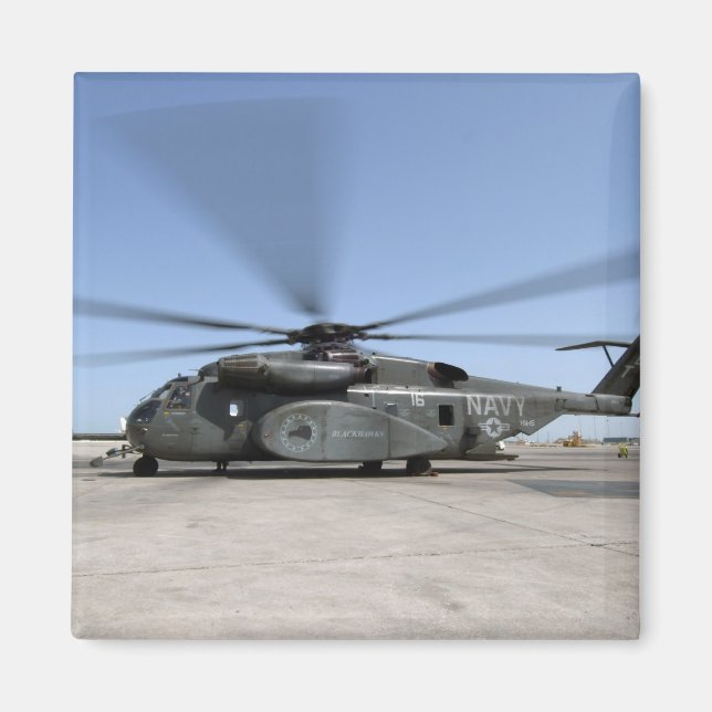 En MH-53E Sea Dragon-helikopter Magnet (Framsidan)