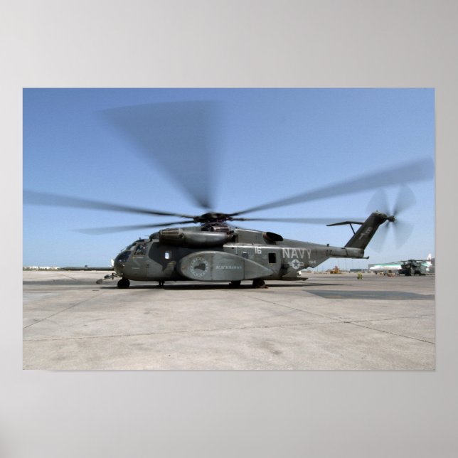 En MH-53E Sea Dragon-helikopter Poster (Framsidan)