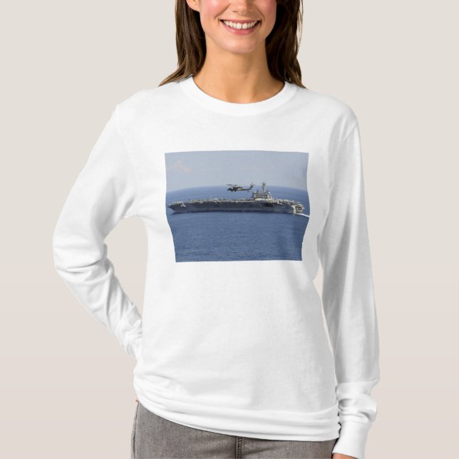 En MH-60S Seahawk helikopter T-shirt (Framsida)