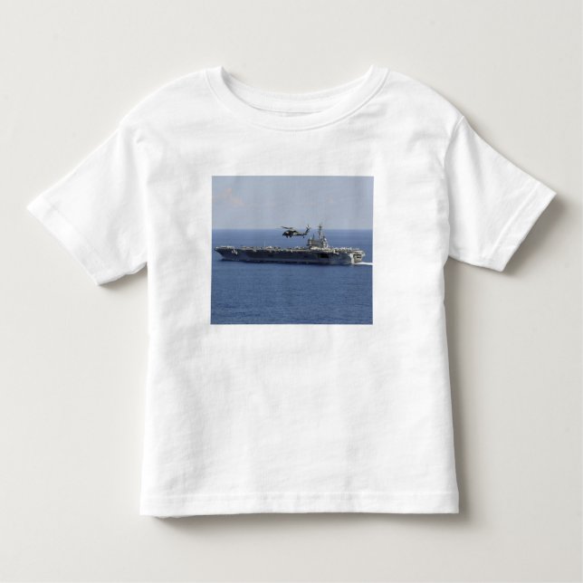 En MH-60S Seahawk helikopter T Shirt (Framsida)