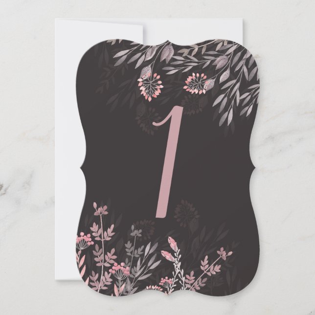 En Midsommarnattens Dream Bord 1-Dubbla Sided Inbjudningar (Framsida)