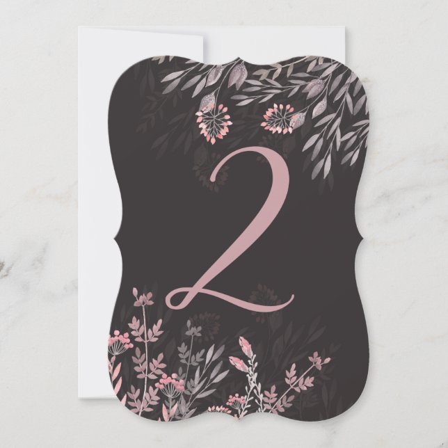 En Midsommarnattens Dream Bord 2-Dubbla Sided Inbjudningar (Framsida)