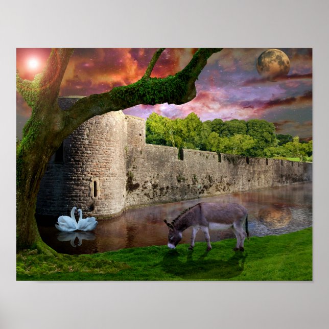 En Midsommarnattsdröm Poster (Framsidan)