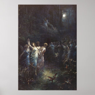 En Midsummernatt Poster
