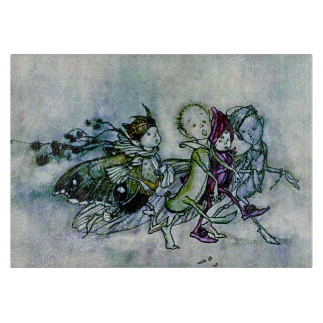En Midsummernatts dröm- älvor (Framsidan)
