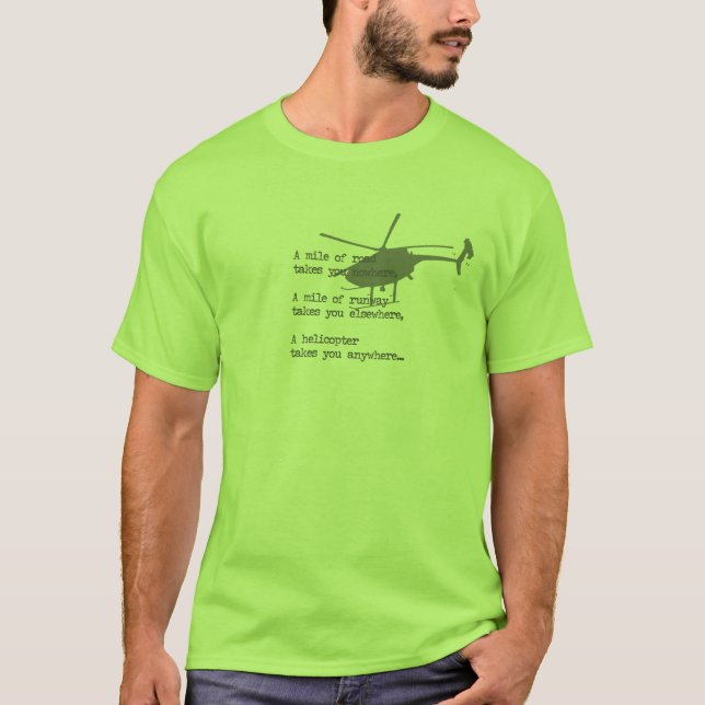 En Mile av mörka vägar Tee Shirt (Framsida)