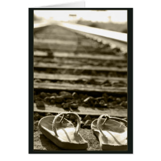 en mile i mitt skor - skräddarsy hälsningskort