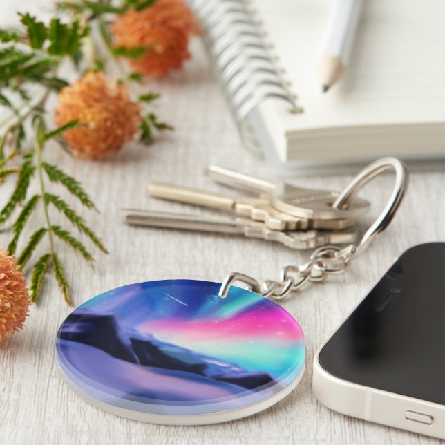 En miljon Aurora Dreams Keychain (Högra Framsidan)