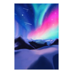 En miljon Aurora Dreams Photo Print Fototryck