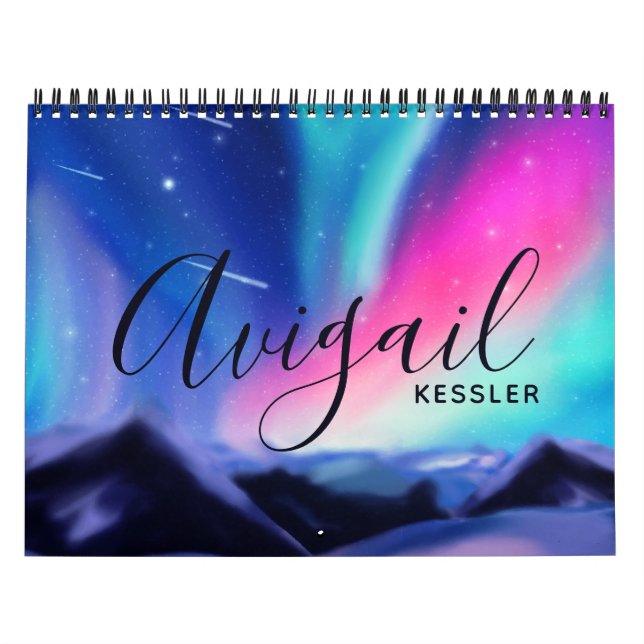 En miljon Auroror Kalender (Omslag)