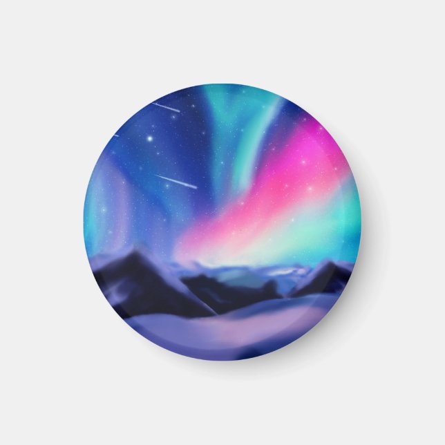 En miljon Auroror Magnet (Framsidan)