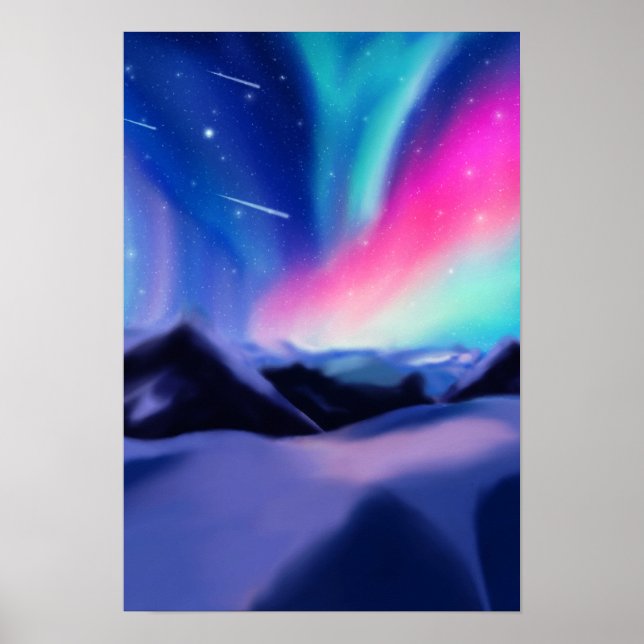 En miljon Auroror Poster (Framsidan)